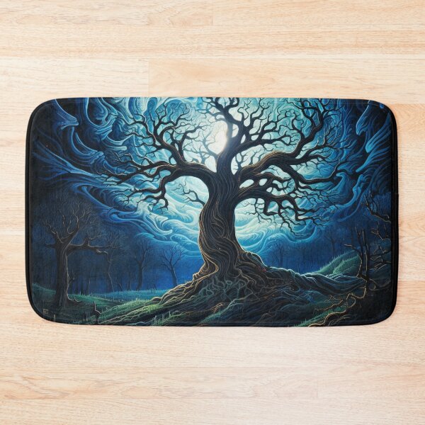 Item preview, Leafless Tree Blue designed and sold by imagi-naition.