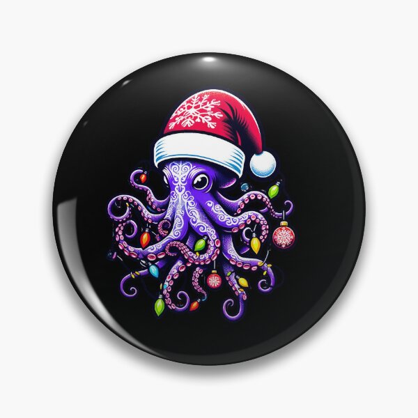Artikelvorschau, Weihnachtsoktopus entworfen und verkauft von WorldByFlowers.