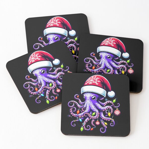 Item preview, Christmas Octopus designed and sold by WorldByFlowers.