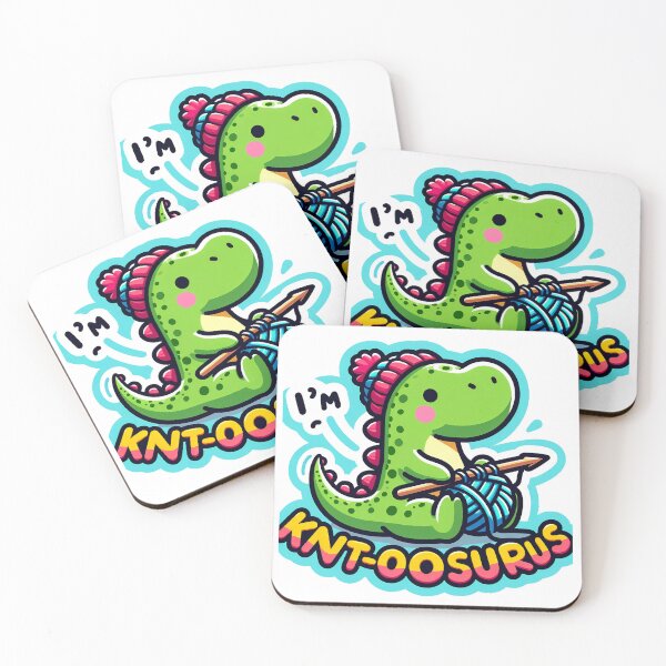 Artikelvorschau, Hilarious Kno-osaurus Funny Sticker entworfen und verkauft von The-Library.