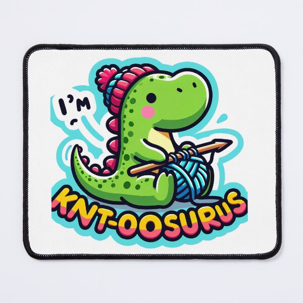 Item preview, Hilarious Kno-osaurus Funny Sticker designed and sold by The-Library.