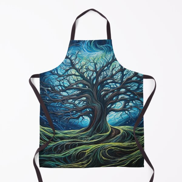 Item preview, Wooden Tree Blue designed and sold by imagi-naition.