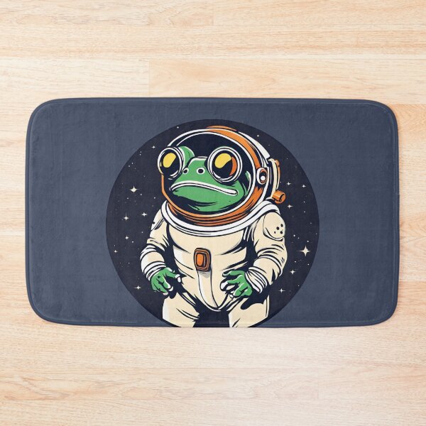 Item preview, Space Cadet Frog designed and sold by cozyvintage.