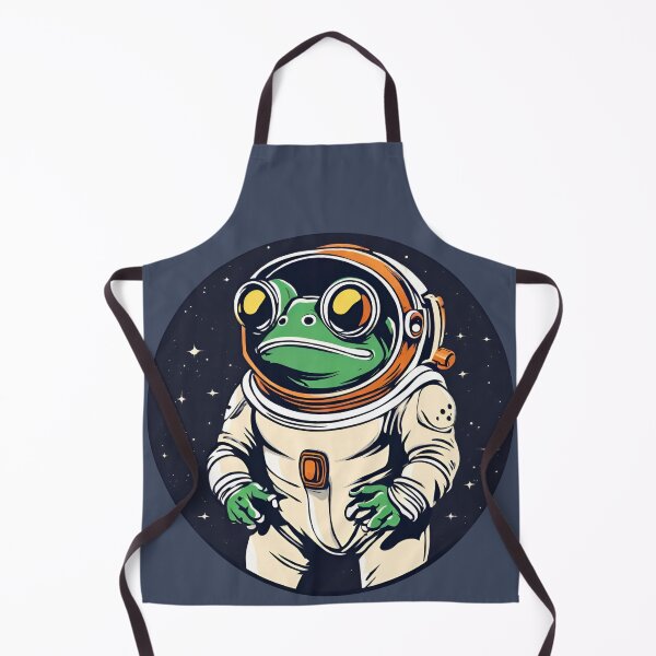 Item preview, Space Cadet Frog designed and sold by cozyvintage.
