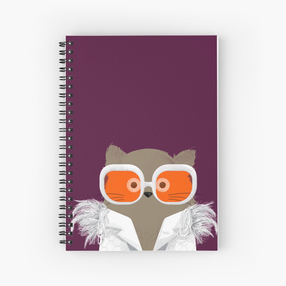 Item preview, Spiral Notebook designed and sold by Doozal.
