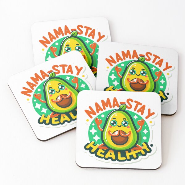 Item preview, Nama Stay Healthy - Funny Yoga Design designed and sold by The-Library.