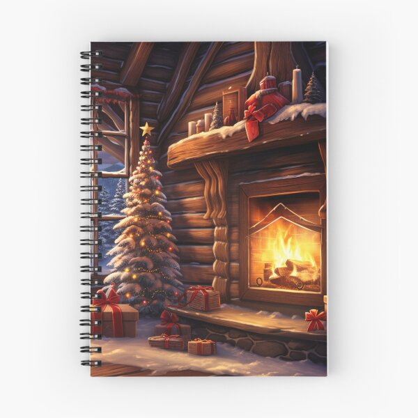 Item preview, Winter's Warmth Cozy Christmas Cabin designed and sold by Lamarcy.