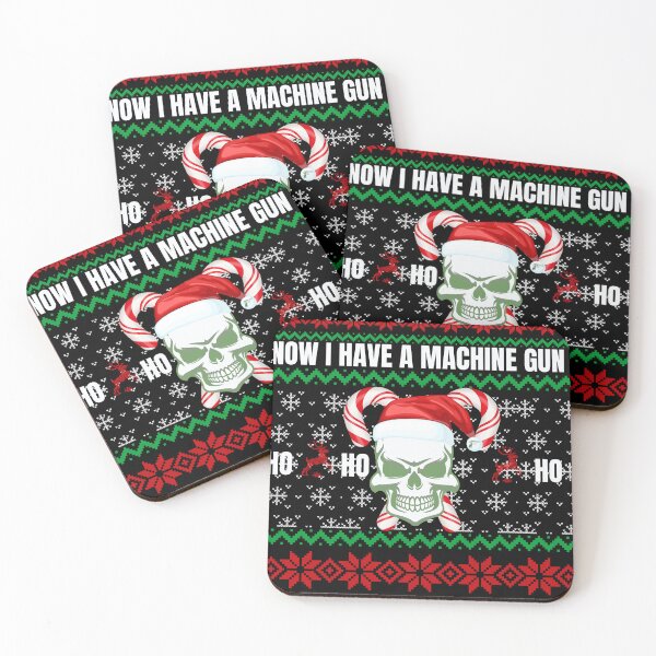 Item preview, Now i have a machine gun ho ho ho_ Ugly sweatshirt designed and sold by NexCreation.