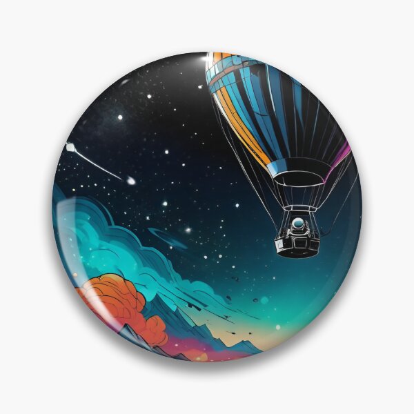 Item preview, A Super Confused Intergalactic Balloonist designed and sold by Skyfactory1066.