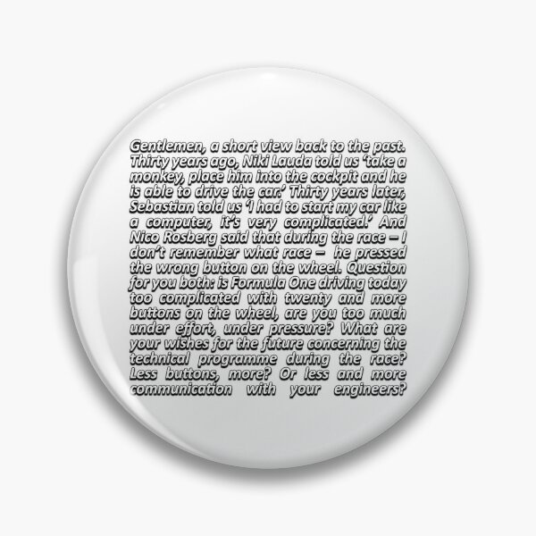 Item preview, gentlemen f1 sticker designed and sold by south of sane.