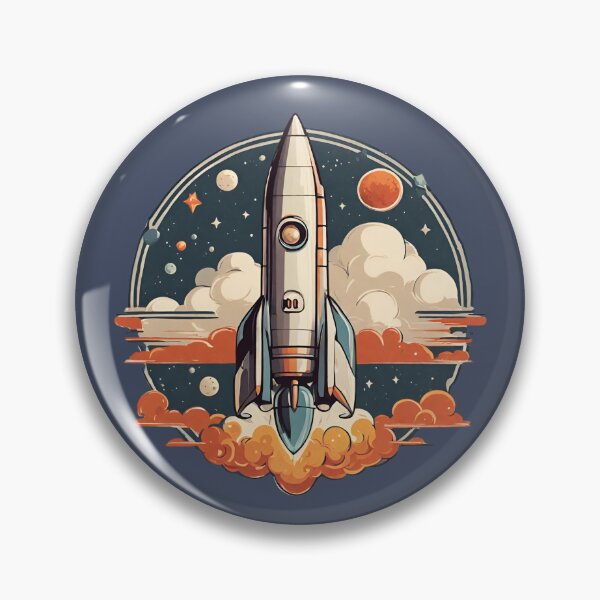Artikelvorschau, Retro-Space-Shuttle entworfen und verkauft von cozyvintage.