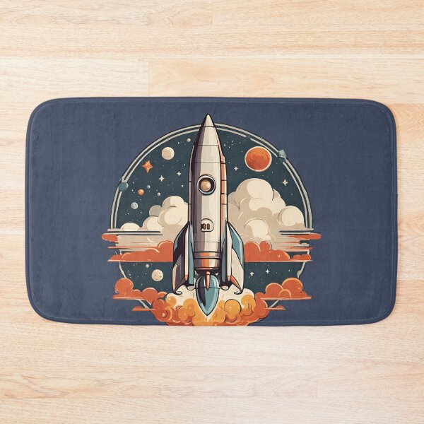 Artikelvorschau, Retro-Space-Shuttle entworfen und verkauft von cozyvintage.