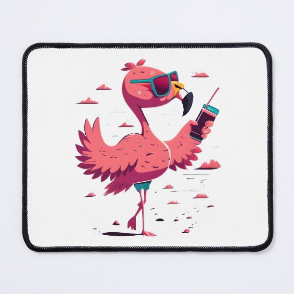 Item preview, Summer flamingo designed and sold by Playful-Monster.