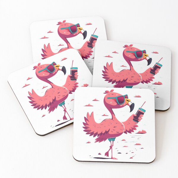 Item preview, Summer flamingo designed and sold by Playful-Monster.