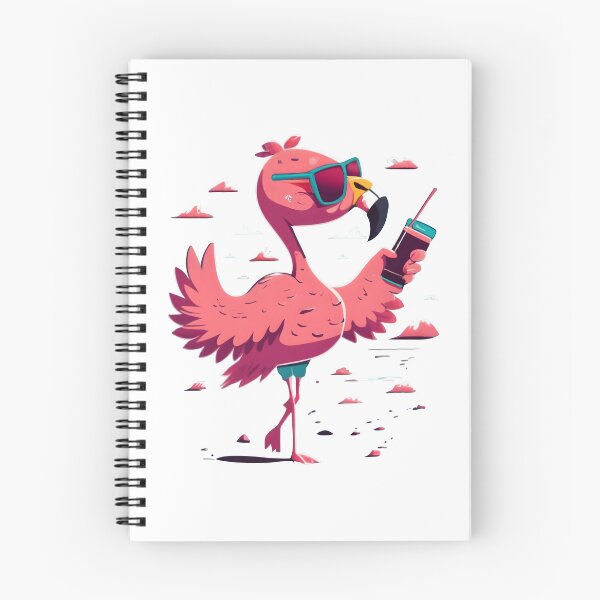 Item preview, Summer flamingo designed and sold by Playful-Monster.