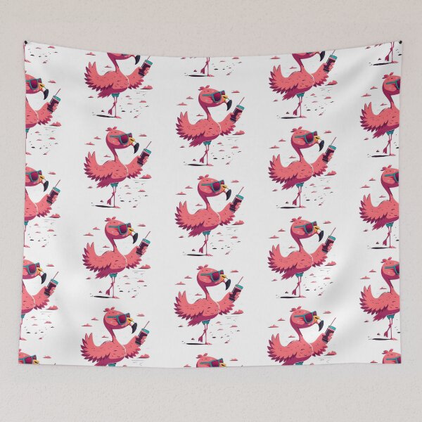 Item preview, Summer flamingo designed and sold by Playful-Monster.