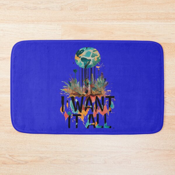 Item preview, I want it all. Inspirational design is a reminder that you should never give up on your dreams. No matter what your goals are, you can achieve them if you put in the hard work and dedication. designed and sold by bubblylive.