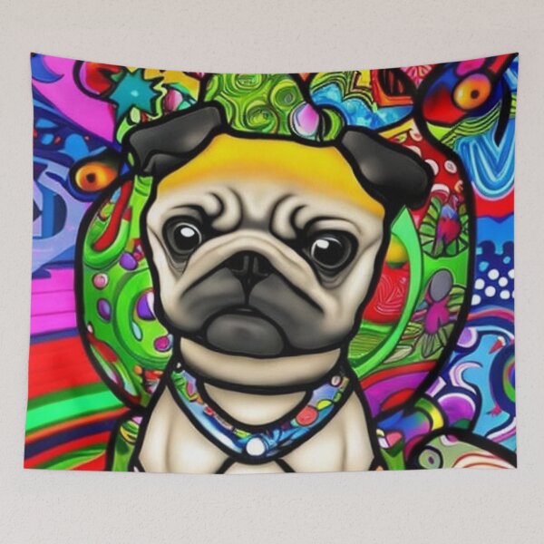 Item preview, The Pug designed and sold by cfbennettmedia.