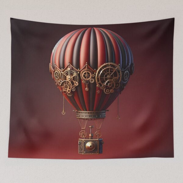 Item preview, Steampunk Hot Air Balloon designed and sold by the-lamplighter.