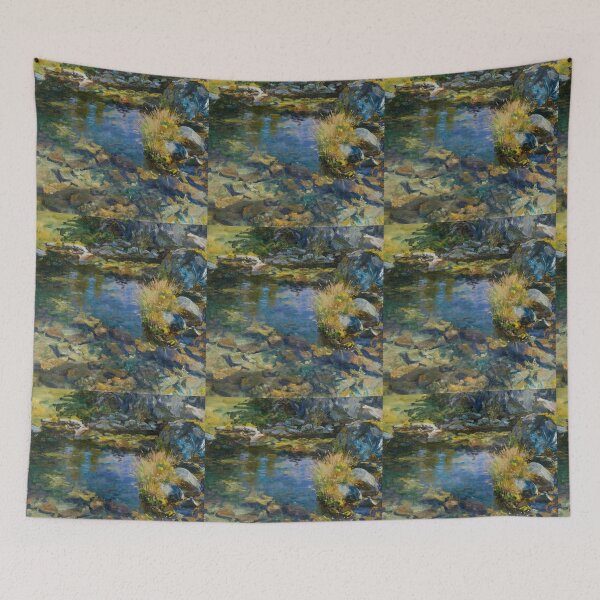 Item preview, Alpine Pool by John Singer Sargent designed and sold by VintageArtByIda.