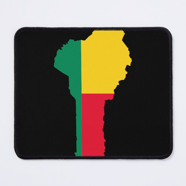 Item preview, Benin map designed and sold by feether-store.