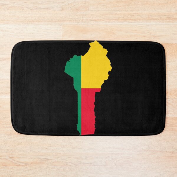 Item preview, Benin map designed and sold by feether-store.