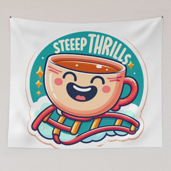 Item preview, Steep Thrilld - Hilarious Adventure Design designed and sold by The-Library.