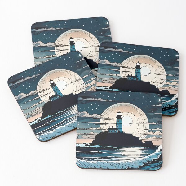 Item preview, Lonely Lighthouse in Winter designed and sold by Skyfactory1066.