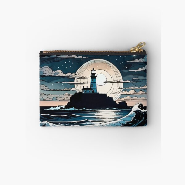 Item preview, Lonely Lighthouse in Winter designed and sold by Skyfactory1066.