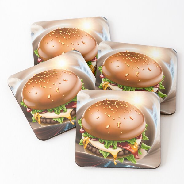 Item preview, Burger Illustration  designed and sold by Grafititee.