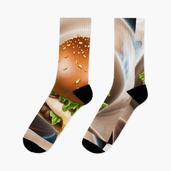 Item preview, Burger Illustration  designed and sold by Grafititee.