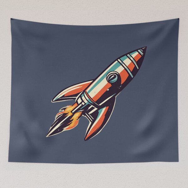 Item preview, Retro Space Shuttle designed and sold by cozyvintage.