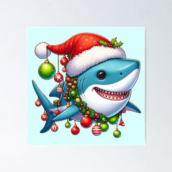 Item preview, Santa Jaws designed and sold by Emitropy.