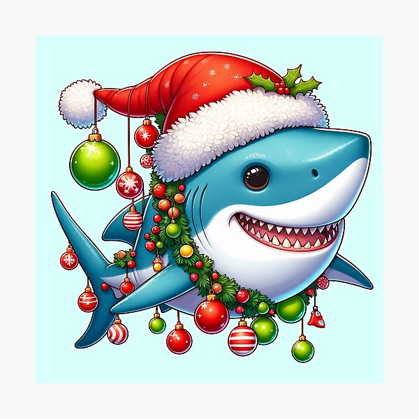 Item preview, Santa Jaws designed and sold by Emitropy.