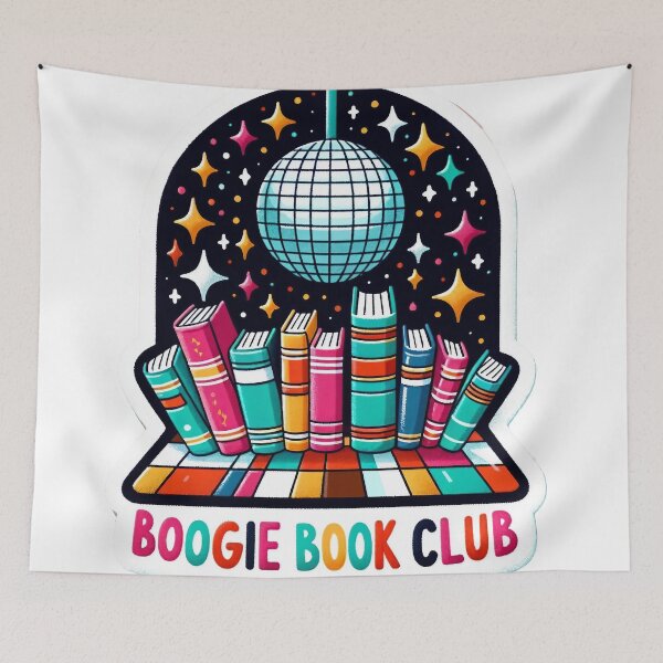Item preview, Boogie Book Club - Hilarious Reading Design designed and sold by The-Library.