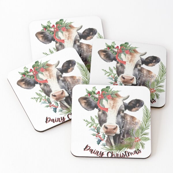 Item preview, Dairy Christmas  designed and sold by Ashley Gagnon.