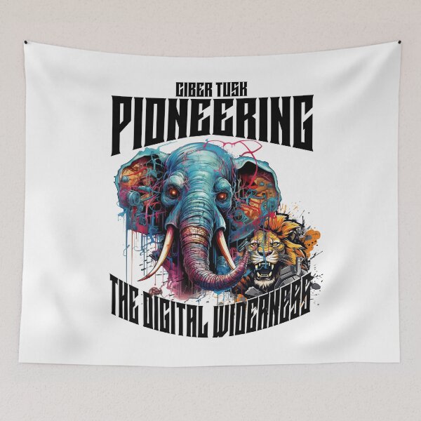 Item preview, Ciber Tusk Pioneros en la naturaleza digital designed and sold by jean giosi.