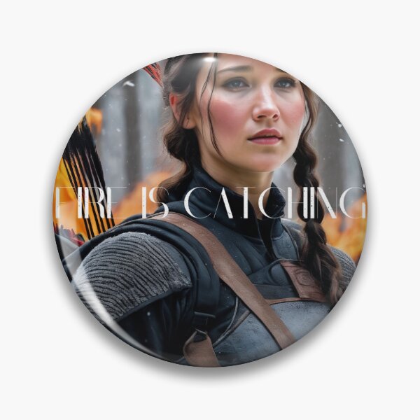 Item preview, Katniss Fire is Catching designed and sold by SnowsCreations.