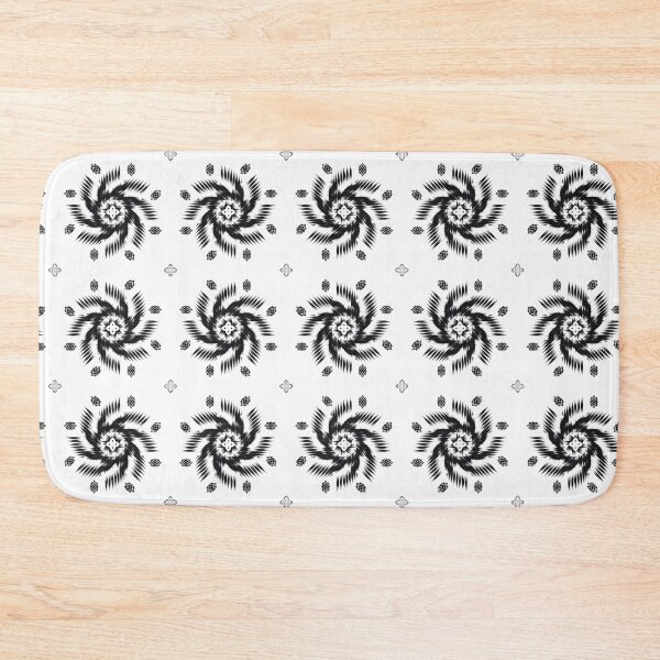 Item preview, Fireworks, Floral Patterns, Seamless Design, Nature Inspired, black and white  designed and sold by Nokart.