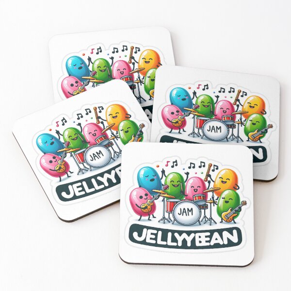Item preview, Jelly Bean Jam - Playful Candy Design designed and sold by The-Library.