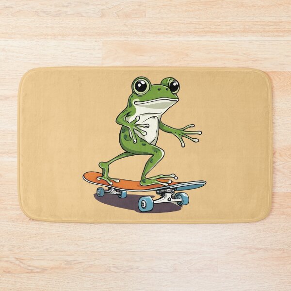 Artikelvorschau, Skateboarding Froggo entworfen und verkauft von cozyvintage.