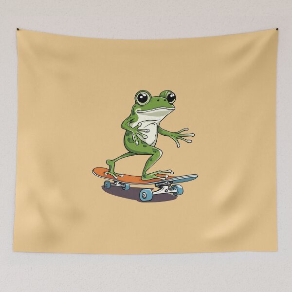 Item preview, Skateboarding Froggo designed and sold by cozyvintage.
