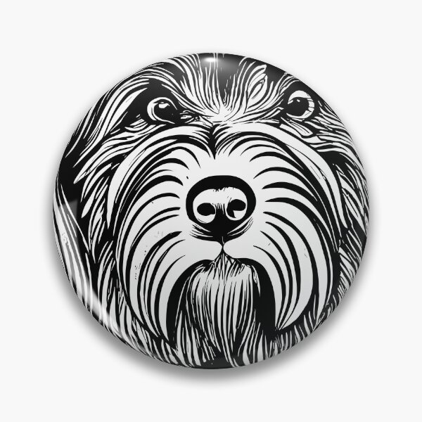 Item preview, Wirehaired Pointing Griffon designed and sold by QUOTABLE STICKERS.
