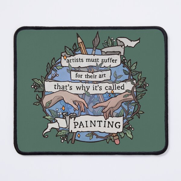 Item preview, Art is Pain | Art Nerds designed and sold by keyvei.