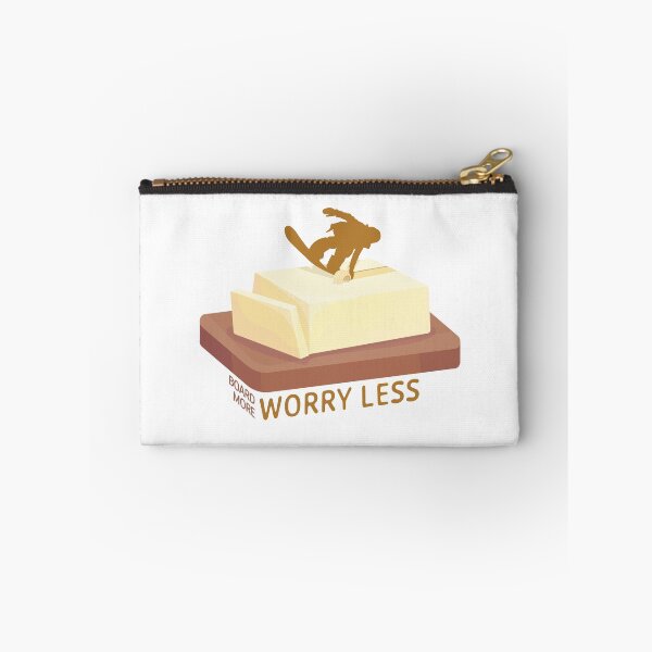Item preview, Snowboard Butter Carving | Board More Worry Less designed and sold by KlehmInTime.