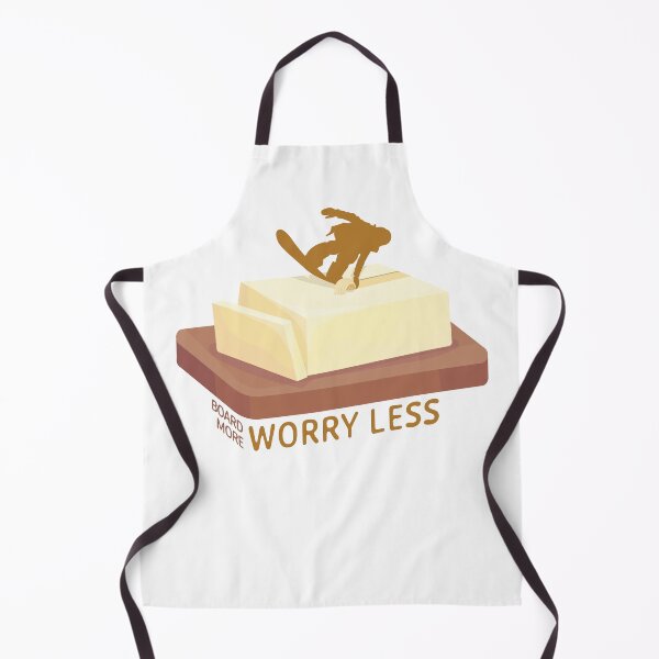 Item preview, Snowboard Butter Carving | Board More Worry Less designed and sold by KlehmInTime.