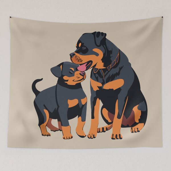 Item preview, Rottweiler Motherhood designed and sold by emiliapapaya.