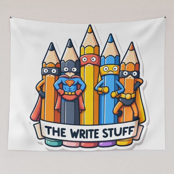 Item preview, The Write Stuff - Hilarious Writing Design designed and sold by The-Library.