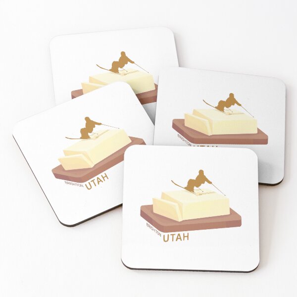Item preview, Ski Butter Carving | Brighton Utah designed and sold by KlehmInTime.