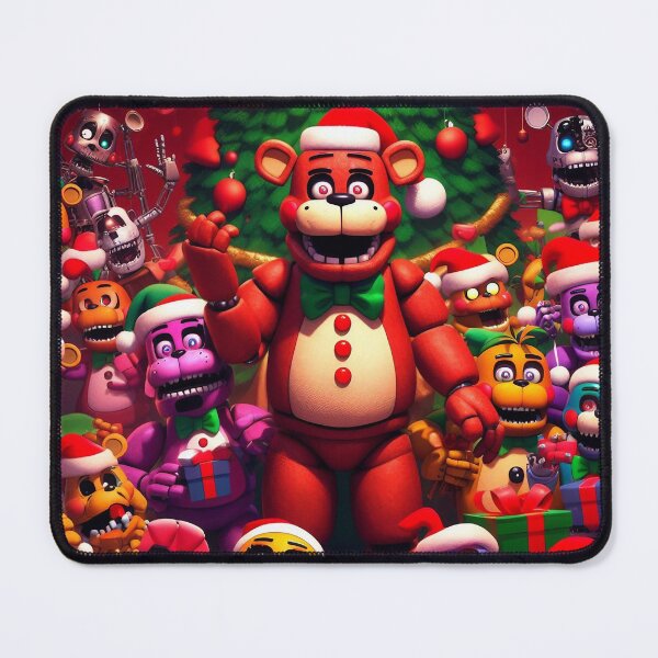 Item preview, Christmas animatronics Fnaf Freddy and his friends Five Nights at Freddy's designed and sold by Andruzito.